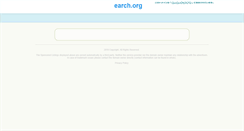 Desktop Screenshot of earch.org