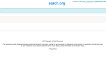 Tablet Screenshot of earch.org